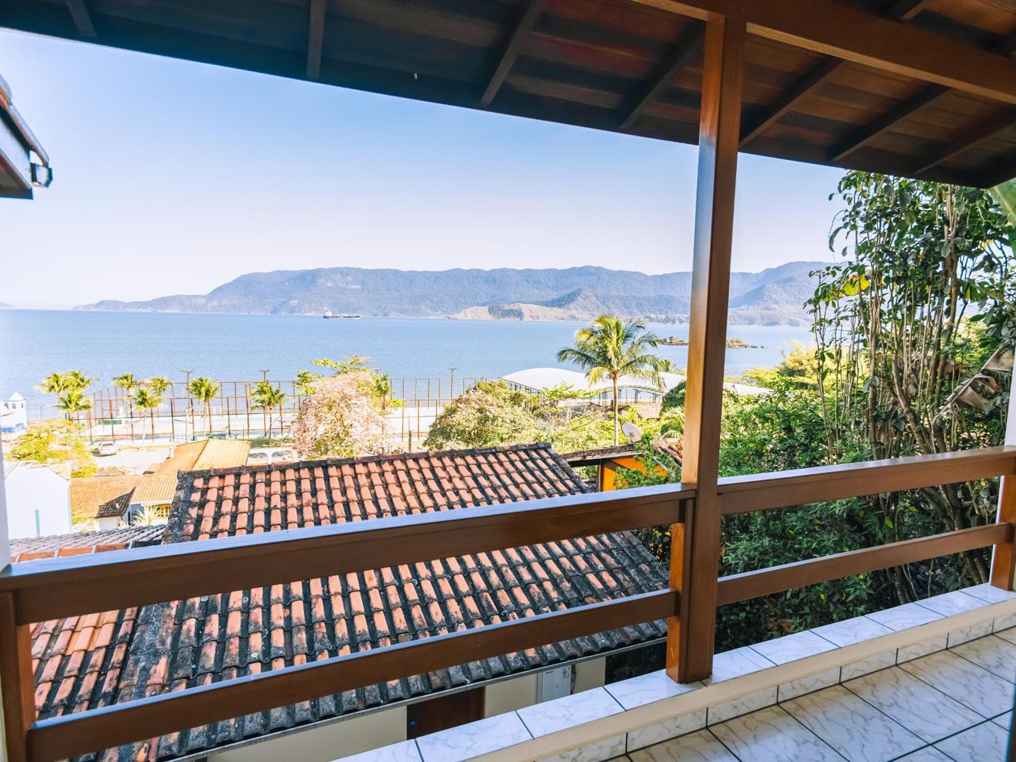 Velinn Pousada Mirante Da Praia Grande 伊利亚贝拉 外观 照片