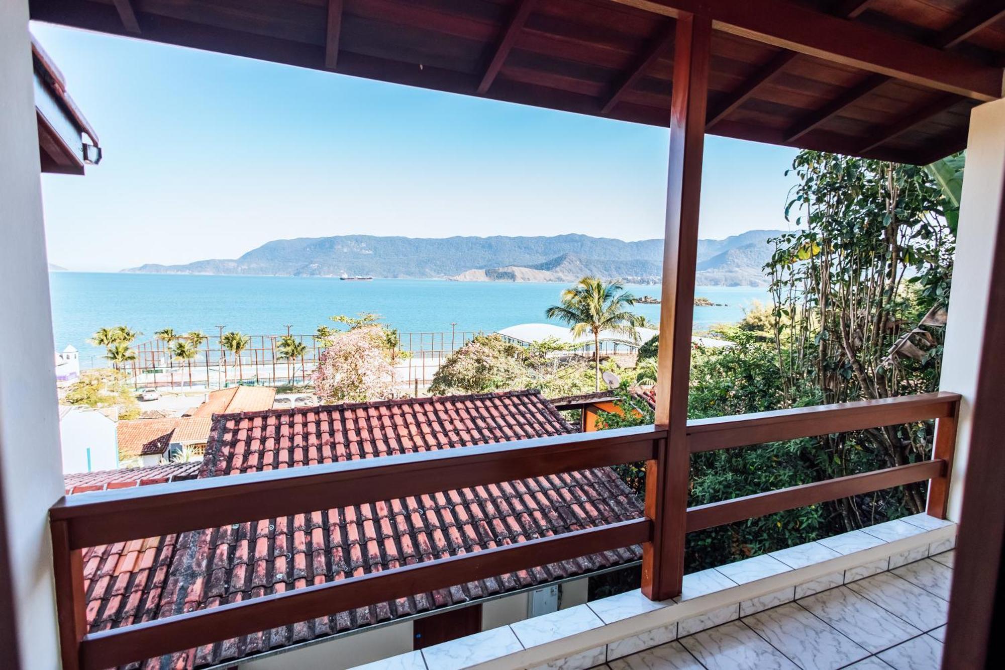 Velinn Pousada Mirante Da Praia Grande 伊利亚贝拉 外观 照片