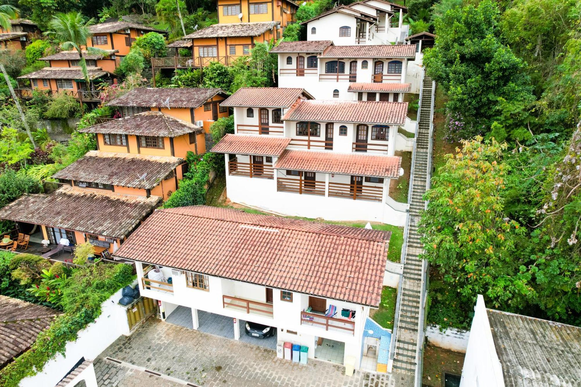 Velinn Pousada Mirante Da Praia Grande 伊利亚贝拉 外观 照片