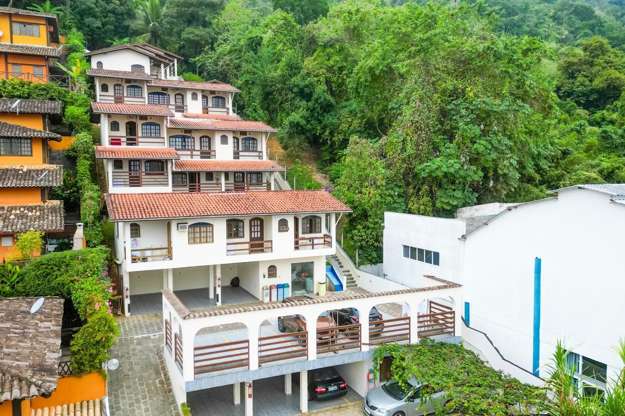 Velinn Pousada Mirante Da Praia Grande 伊利亚贝拉 外观 照片